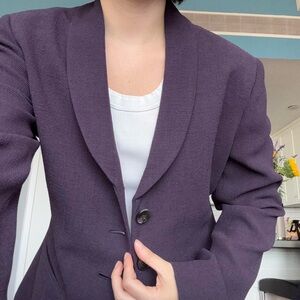 Jones New York Deep Purple Blazer
